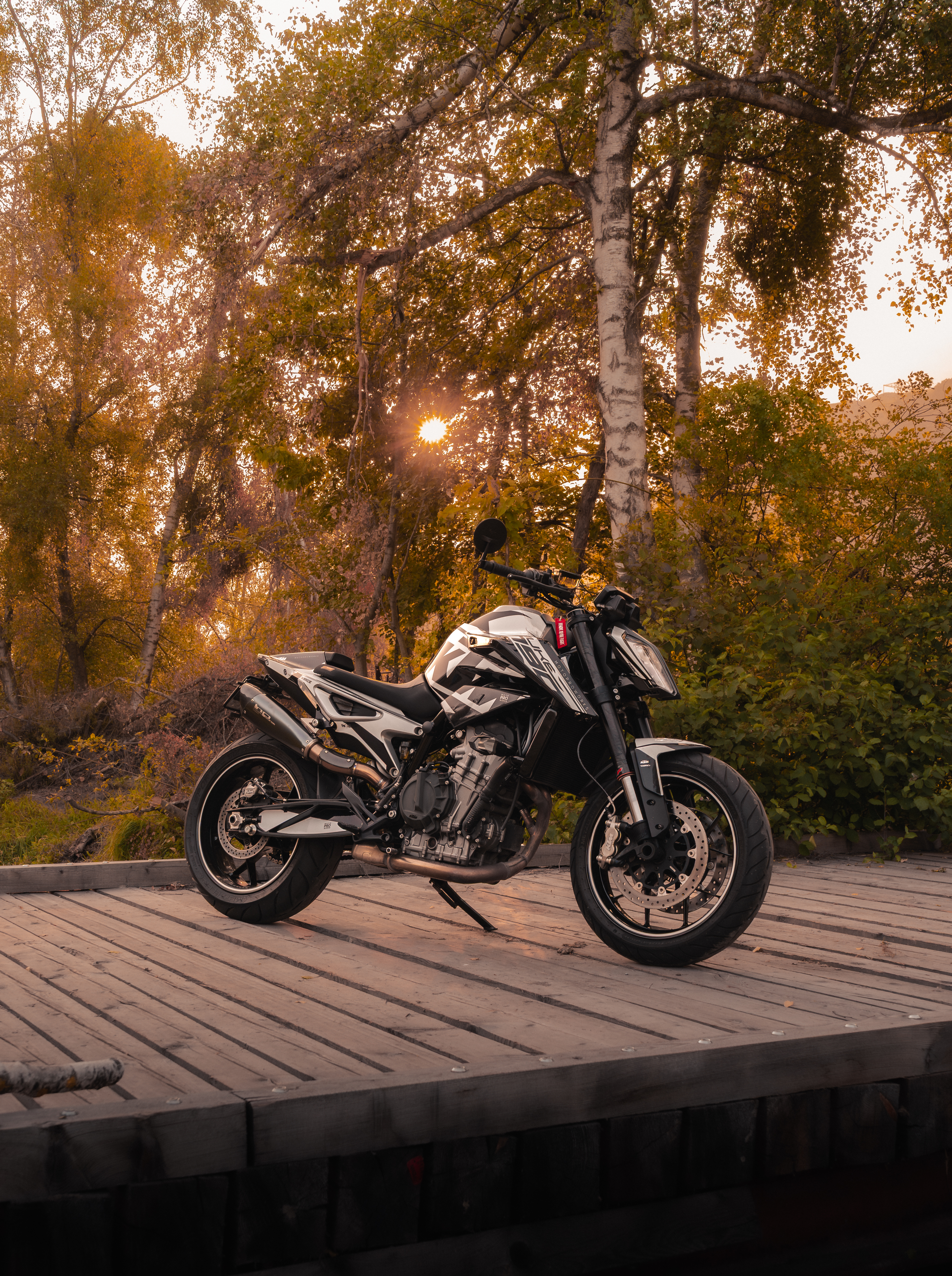 Naked Bike, Studio-Hardlight & Schatten